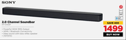 Sony 2.0 Channel Soundbar HT-S100F