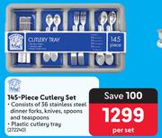 145 Piece Cutlery Set-Per Set