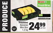 Spar Freshline Bananas Mini Box-1.2Kg Per Box