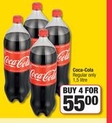 Coca Cola Regular Only-For 4 x 1.5Ltr