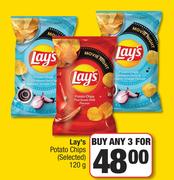 Lay's Potato Chips (Selected)-For Any 3 x 120g