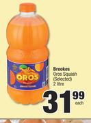 Brookes Oros Squash (Selected)-2L Each