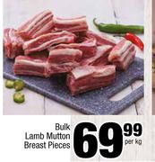 Bulk Lamb Mutton Breast Pieces-Per Kg