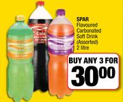 Spar Flavoured Carbonated Soft Drink Assorted-For Any 3 x 2L