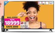 LG 75" UHD Smart TV (75UN7180PVA.AFB)
