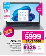 Asus Intel Core i3 Laptop