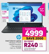 HP Intel Celeron Laptop