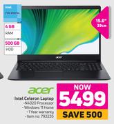 Acer Intel Celeron Laptop