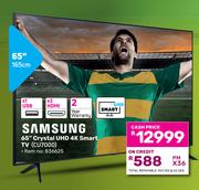 Samsung 65"(165cm) Crystal UHD 4K Smart TV CU7000
