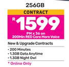 Samsung Galaxy Z Fold 6 256GB Smartphone-On 200 Min Red Core More Voice