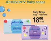 Johnson's Baby Soap Assorted-175g Each