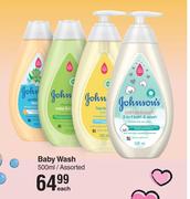 Johnson's Baby Wash Assorted-500ml Each