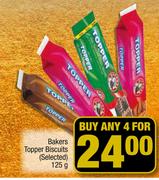 Bakers Topper Biscuits (Selected)-4 x 125g