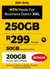 Yello Sim Only-MTN Made For Business Data+ XXL 250GB