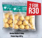 Herbed Butter Baby Potato  Bags-For 2 x 600g