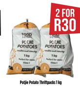 Potjie Potato Thriftpacks-For 2 x 1kg