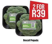 Broccoli Prepacks-For 2