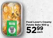 Food Lover's Creamy Potato Bake-900g Each