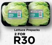 Lettuce Prepacks-For 2