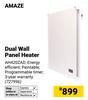 Amaze Dual Wall Panel Heater AH420ZAD