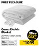 Pure Pleasure Queen Electric Blanket White ZEPP152188SH