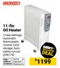 Goldair 11-Fin Oil Heater
