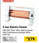 Goldair 3-Bar Electric Heater 