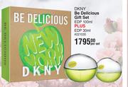 DKNY Be Delicious Gift Set EDP 100ml Plus EDP 30ml-Per Set