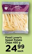 Food Lover's Sweet Potato Chips-450g Each