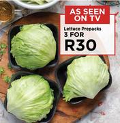 2Lettuce Prepacks-For 3