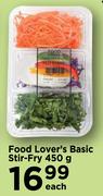 Food Lover's Basic Stir Fry-450g Each