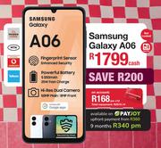 Samsung Galaxy A06 Smartphone With Dual Sim (Network Not Locked)