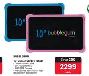 Bubblegum 10" Junior 4G/LTE Tablet-Each