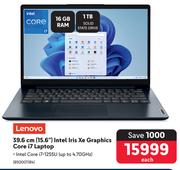 Lenovo 39.6cm (15.6") Intel Iris XE Graphics Core i7 Laptop