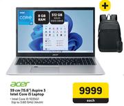 Acer 39cm (15.6") Aspire 3 Intel Core i5 Laptop