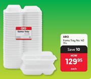Aro Fomo Tray No 40-75's