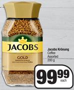 Jacobs Coffee Assorted-200g Each