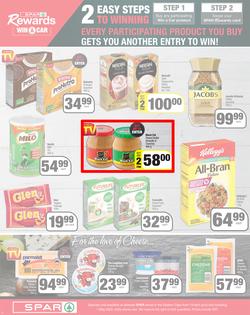 SPAR EASTERN CAPE : Turn Your Shopping Into A Car (19 April - 01 May) | Valid In Acres, Algoa Park, Burgersdorp, Cambridge, Cradock, Dagbreek, De Freitas, Fig Tree, Five Ways, Lighthouse, Linton Grang, page 2