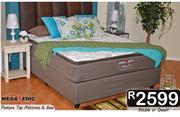 Megapedic Posture Top Double Or Queen Mattress & Base 