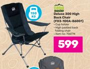 Campmaster Deluxe 300 High Back Chair F03-100A-860G1