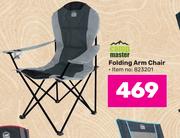 Campmaster Folding Arm Chair