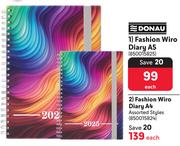 Donau Fashion Wiro Diary A5 850015825-Each