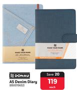 Donau A5 Denim Diary 850015632-Each