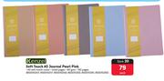 Kenzel Soft Touch A5 Journal (Pearl Pink)-Each