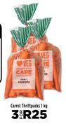 Carrot Thriftpacks-For 3 x 1kg 