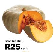 Crown Pumpkins-Each
