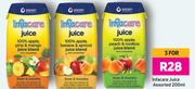 Infacare Juice Assorted-For 3 x 200ml