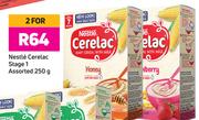 Nestle Cerelac Stage 1 Assorted-For 2 x 250g