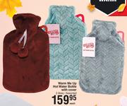 Warm Me Up Hot Water Bottle With Cover Assorted-2L Each