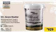 Fired Earth Severe Weather 768607-5Ltr